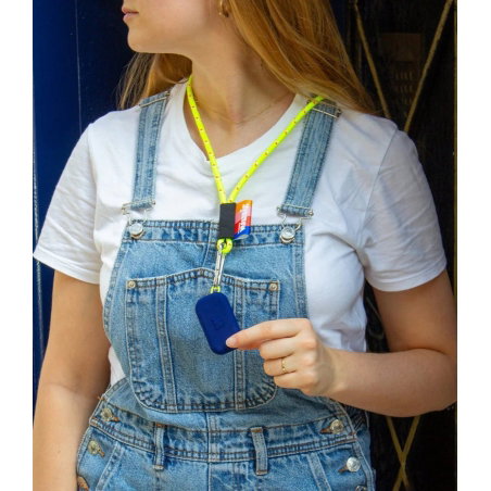 Porte-monnaie sans contact Walkie | Bleu marine - Money Walkie