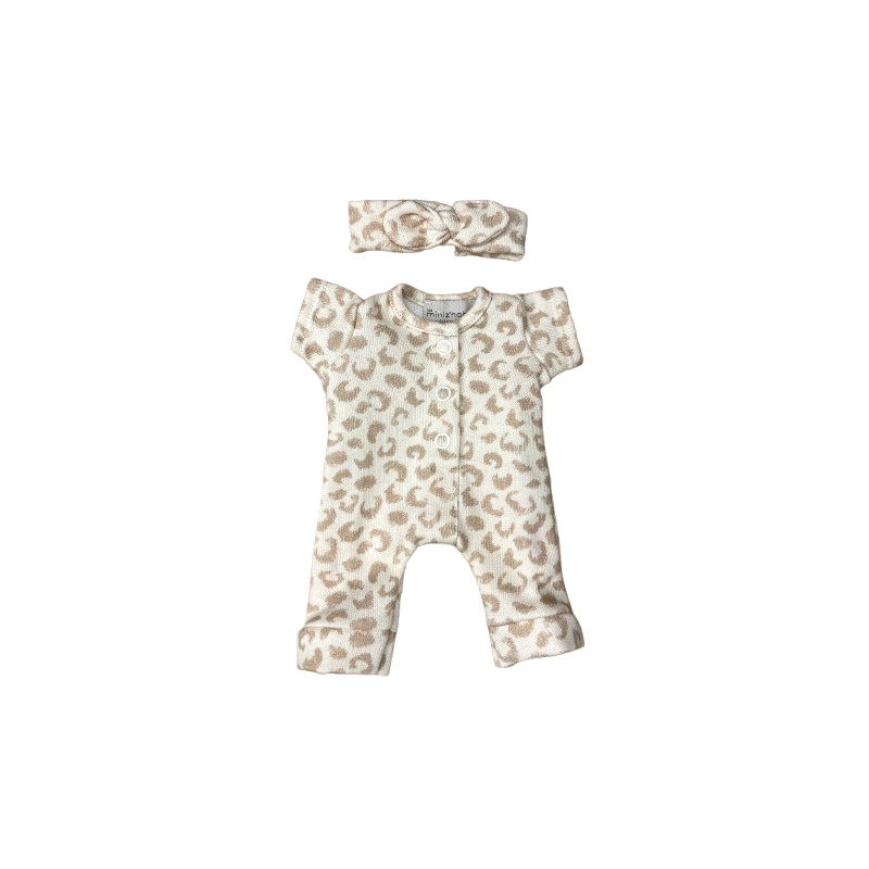 Babies - Combinaison Lili et headband féline - Minikane
