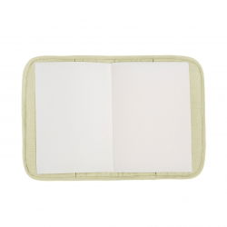 Protège carnet de santé Nid d'abeilles | Green tea