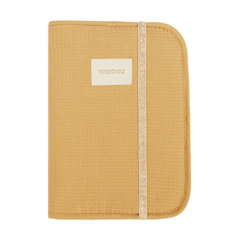 Protège carnet de santé Nid d'abeilles | Camel - Nobodinoz