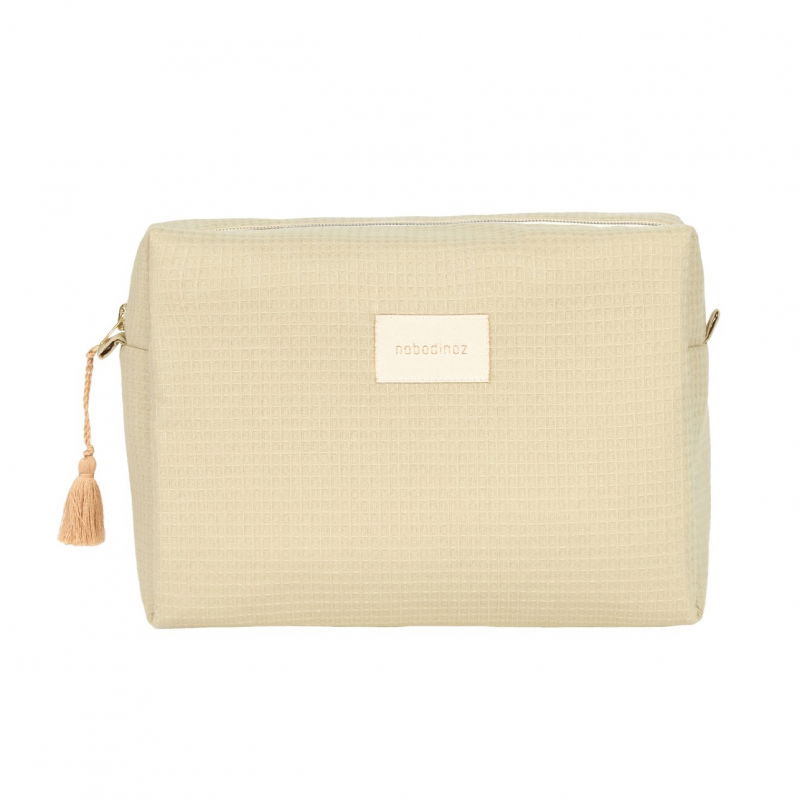 Trousse de toilette en nid d'abeilles | Green tea