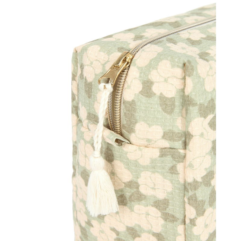 Trousse de toilette en nid d'abeilles | Green Sakura