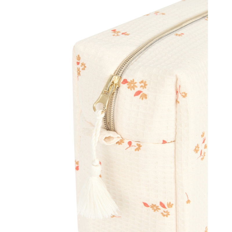 Trousse de toilette en nid d'abeilles | Yellow Lily
