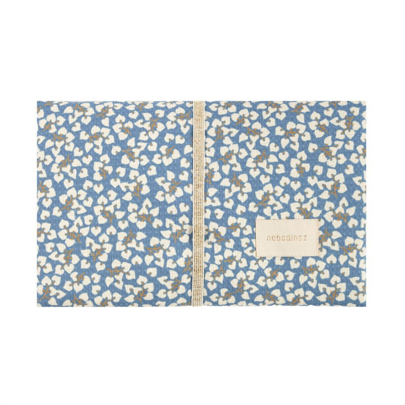 Matelas à langer nomade | Blue yumiko - Nobodinoz