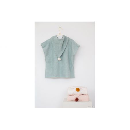 Poncho de bain vert Poncho de bain vert