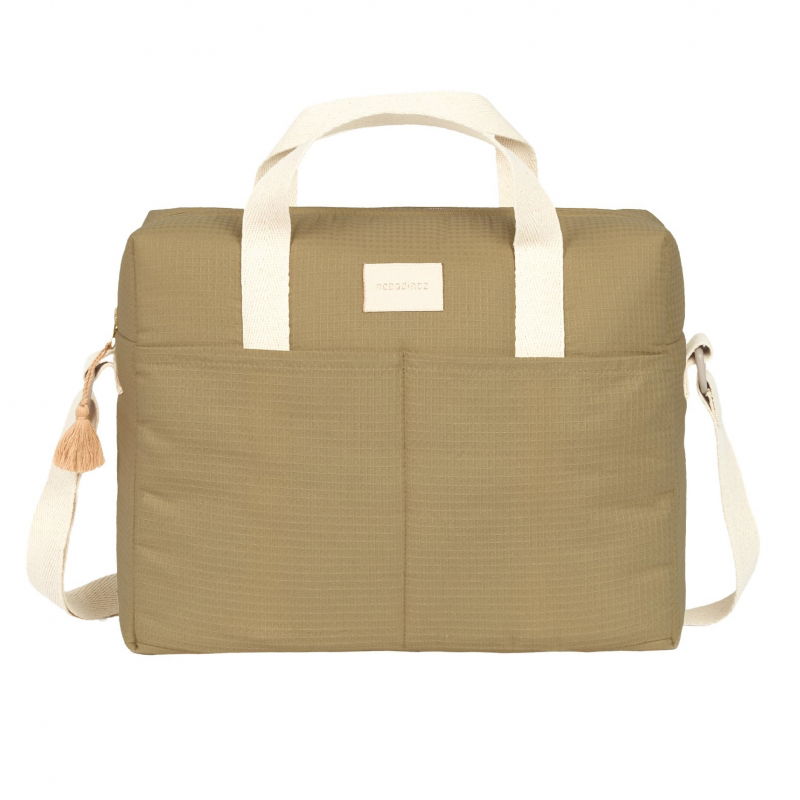 Sac à langer Gala | Olive green - Nobodinoz