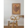 Affiche 50 x 70 cm | Petite poulette - StudioLoco