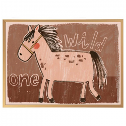 Affiche 50 x 70 cm | Cheval
