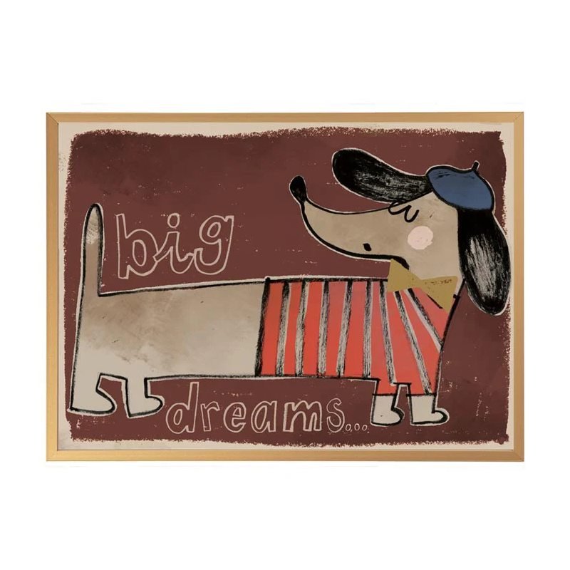 Affiche 50 x 70 cm | Teckel