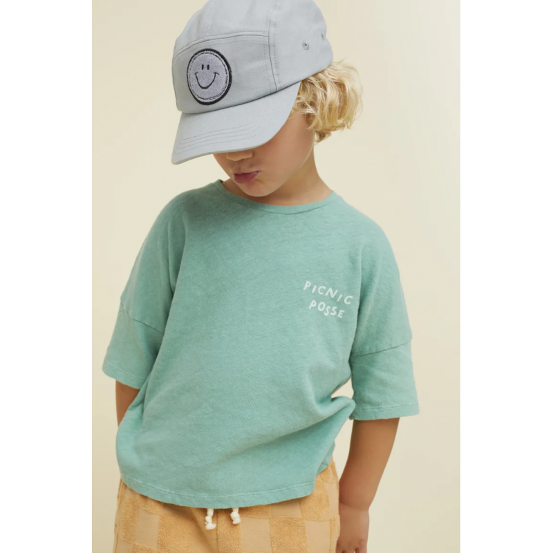 T-shirt en lin | Vert