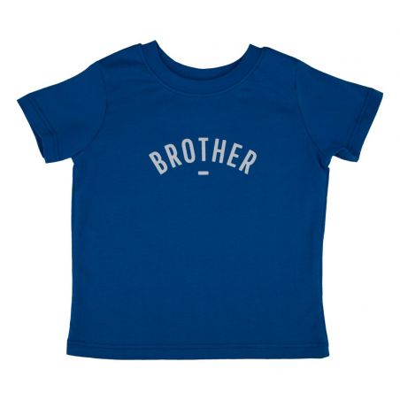 Tshirt brother bleu manches courtes Tshirt brother bleu manches courtes