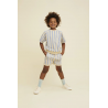 Short chino| Rayures bleu - Sproet & Sprout