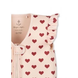 Gilet de piscine | Coeur beige