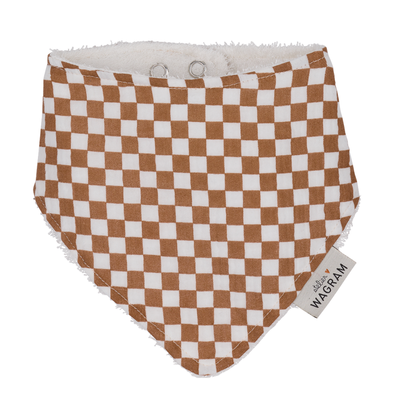 Bavoir bandana | Damier