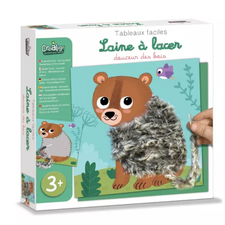 Laine à lacer "Douceur des Bois" Laine à lacer "Douceur des Bois"