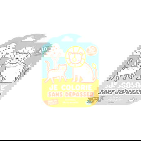Coloriage sans dépasser | Savane - Auzou Coloriage sans dépasser | Savane - Auzou