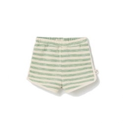 Short bébé rayures | Vert