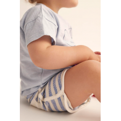 Short bébé rayures | Vert