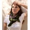 Foulard Grand format | Mindi Khaki - Bindi Atelier