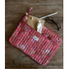 Pochette d'ordinateur 13' | Capri Goji - Bindi Atelier