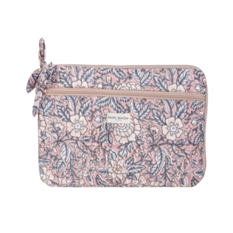 Pochette d'ordinateur 13' | Hati Sepia - Bindi Atelier