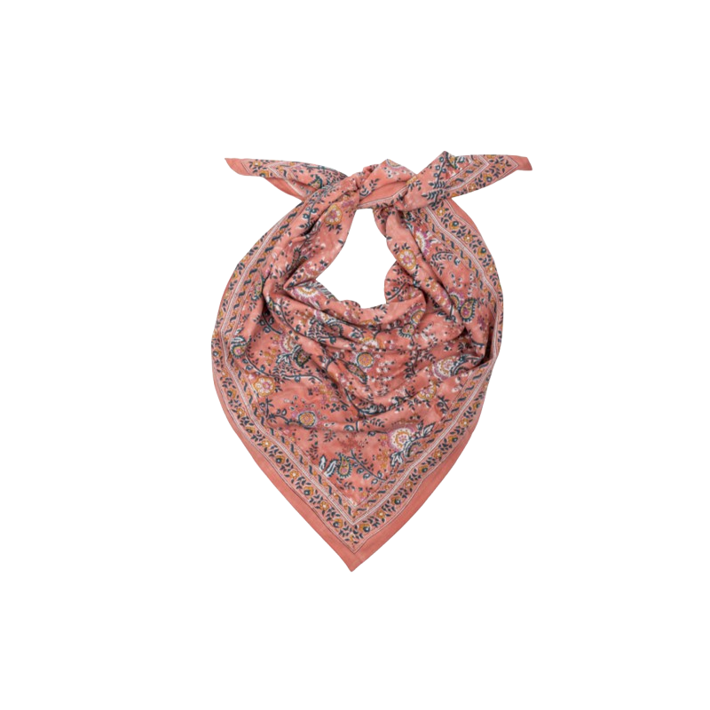 Foulard Grand format | Capri pêche - Bindi Atelier