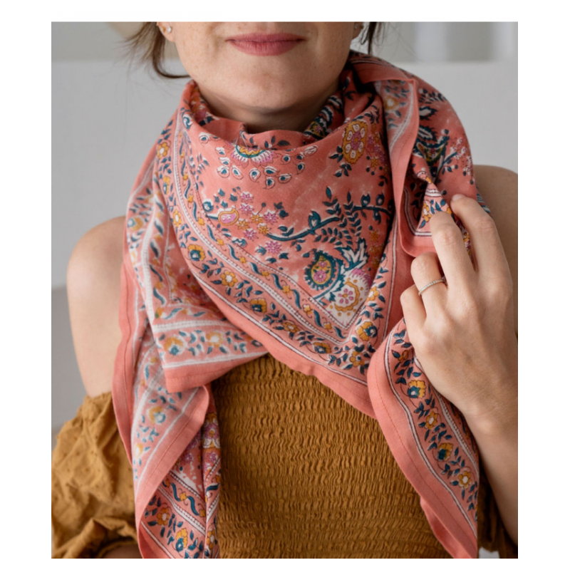 Foulard Grand format | Capri pêche