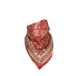 Foulard Petit format | Flora Framboise