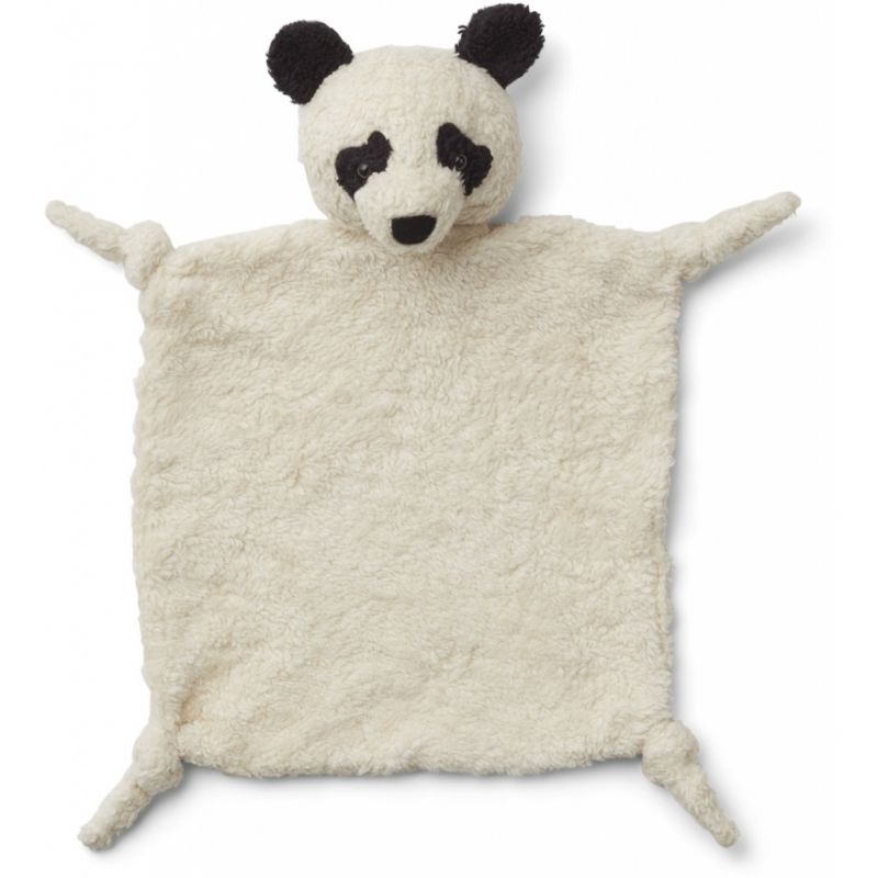 Doudou Panda en tissu bio