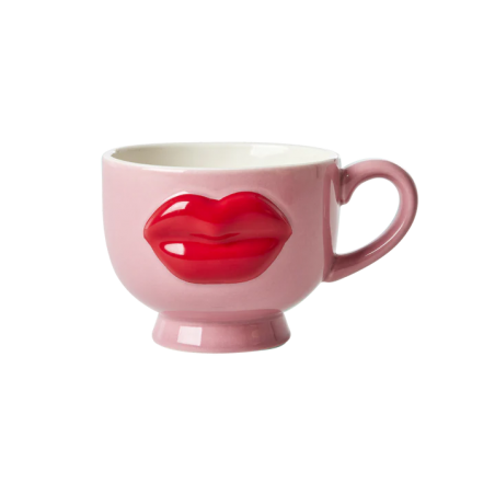 Céramique Mug | Bouche rose - Rice