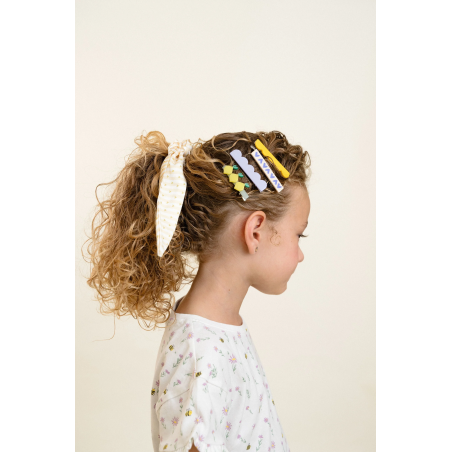 Lot de 3 pinces à cheveux | Flying Dog - The cotton cloud