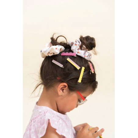 Lot de 3 pinces à cheveux | Waves Citron - The cotton cloud