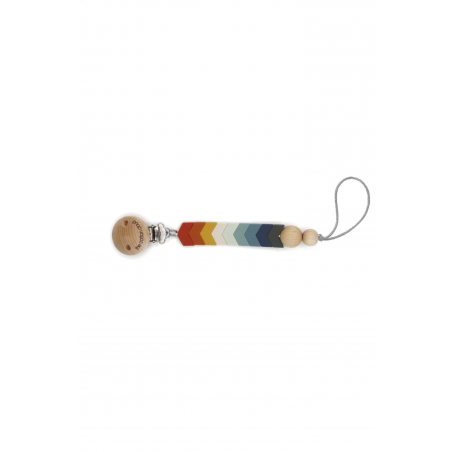 Attache-tétine en silicone | Rouille - The cotton cloud