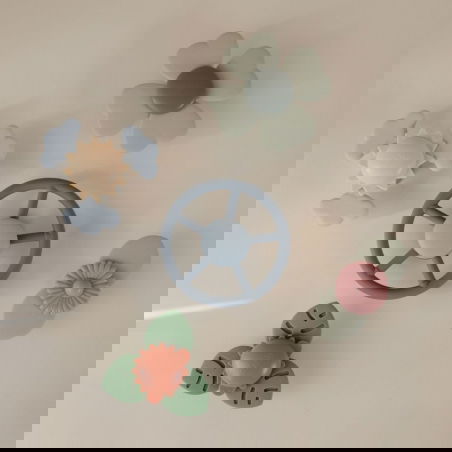 Jouet rotatif à ventouse | Roue - Mushie