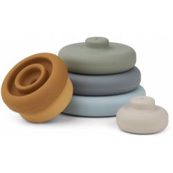 Encastrable en silicone | Bleu mix
