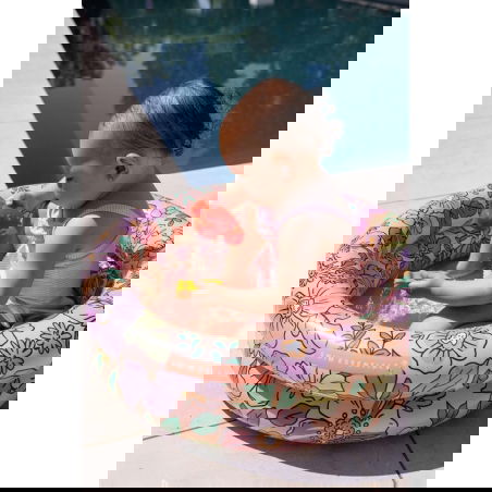 Piscine enfant 60 cm | Fleur rose - Swim Essentials