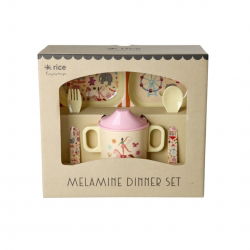 Set vaisselle bébé | Fun Fair pink
