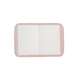 Protège carnet de santé Nid d'abeilles | Mauve Pink