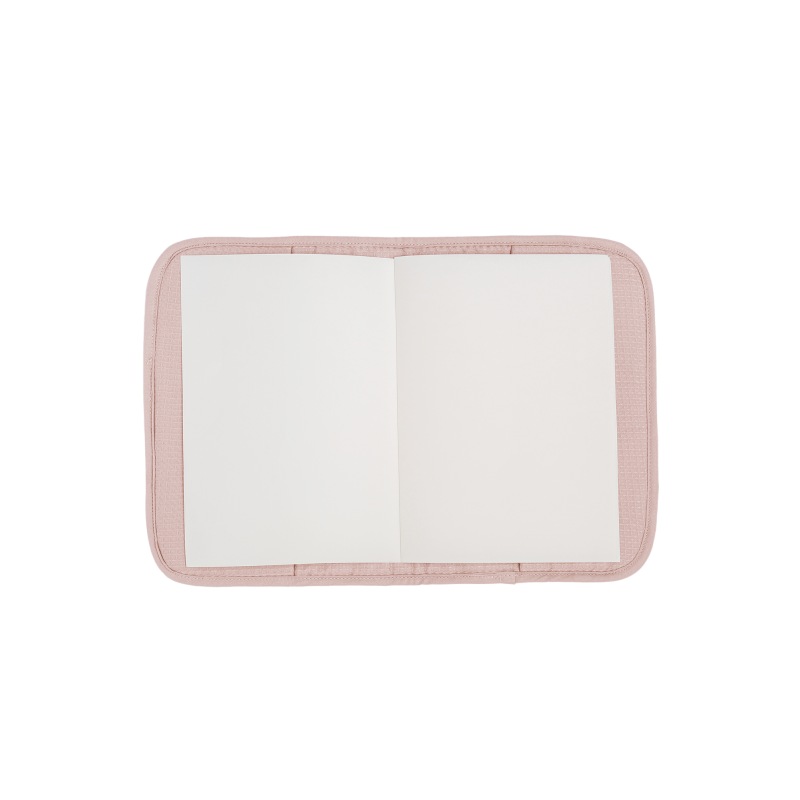 Protège carnet de santé Nid d'abeilles | Mauve Pink