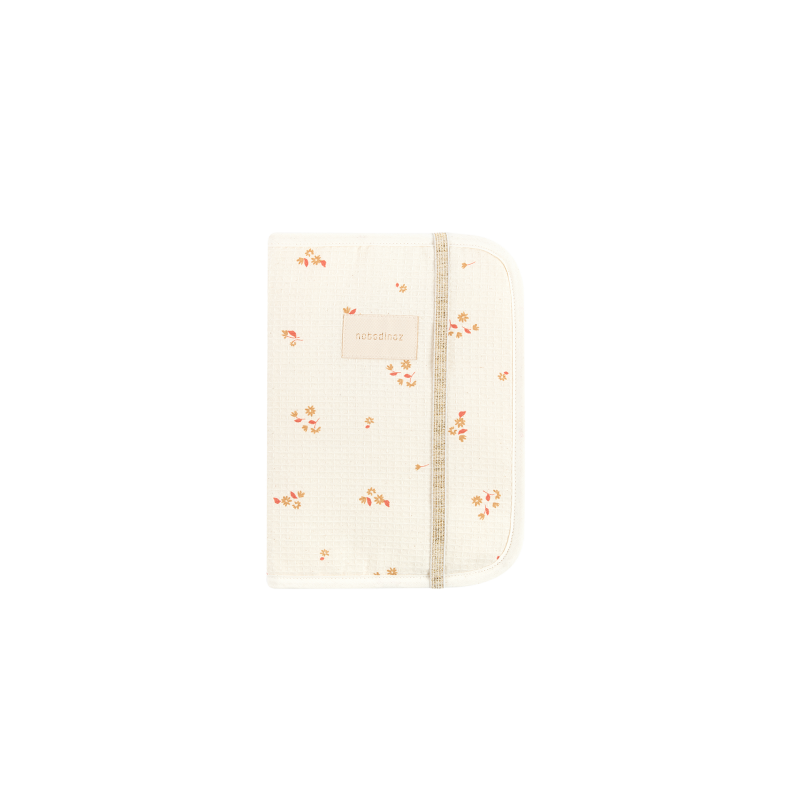 Protège carnet de santé Nid d'abeilles | Yellow lily - Nobodinoz