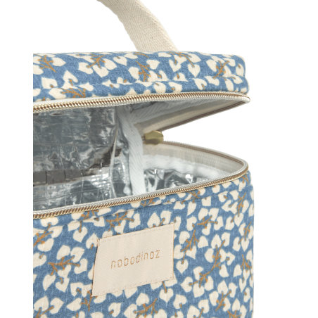 Lunchbag isotherme Hyde park | Bleu yumiko - Nobodinoz Lunchbag isotherme Hyde park | Bleu yumiko - Nobodinoz