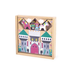Set cubes en bois | Royaume enchanté