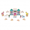 Set cubes en bois | Royaume enchanté - Janod