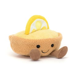 Peluche pâtisserie | Tarte citron