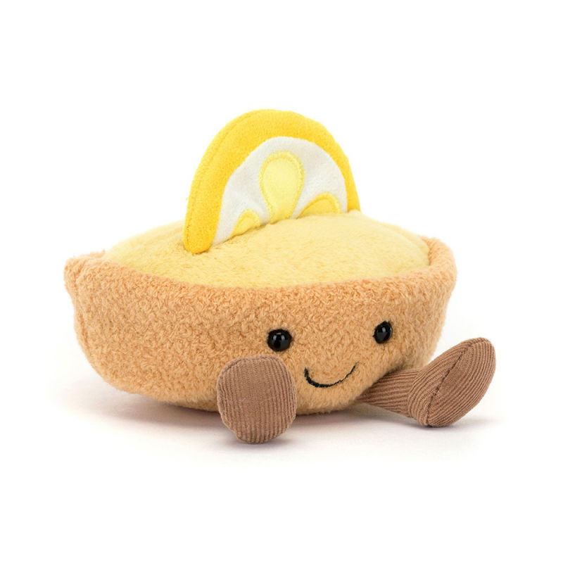 Peluche pâtisserie | Tarte citron - Jellycat
