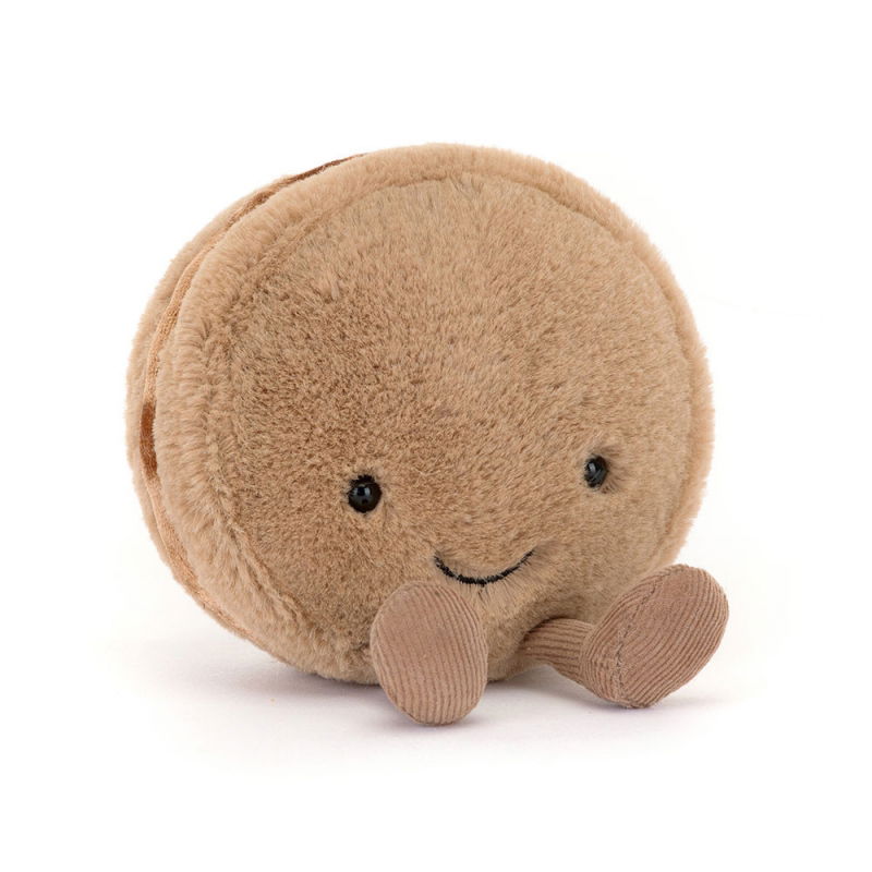 Peluche pâtisserie | Macaron chocolat - Jellycat