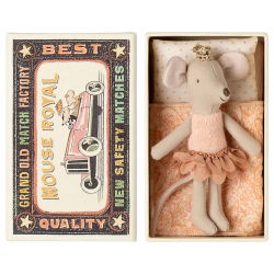 Souris princesse avec boite | Petite soeur