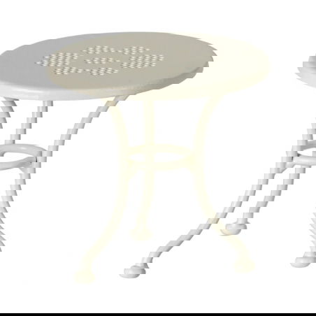Table, banc et chaises pour souris blanc - Maileg Table, banc et chaises pour souris blanc - Maileg