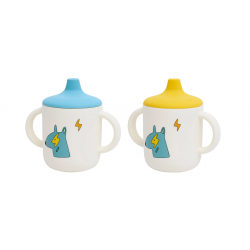 2 tasses à bec | Dancing Hearts
