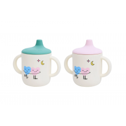 2 tasses à bec | Dancing Hearts